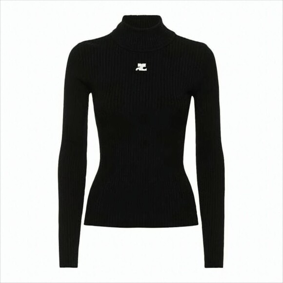 Comme Des Garçons Fitted Ribbed Knit Top - NWT
